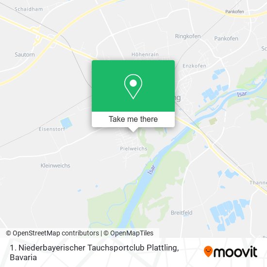 1. Niederbayerischer Tauchsportclub Plattling map
