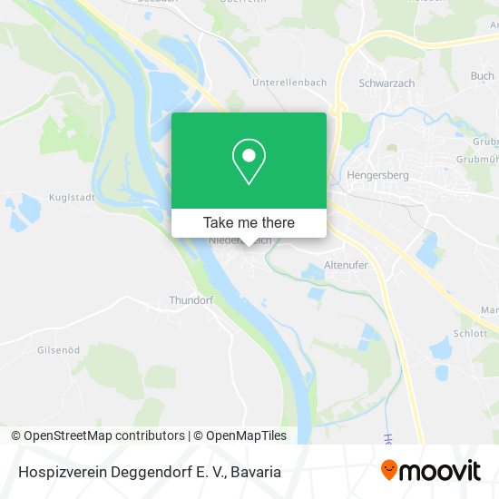 Hospizverein Deggendorf E. V. map
