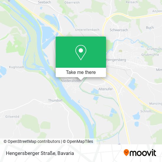 Hengersberger Straße map