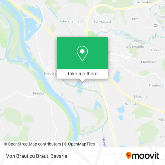 Карта Von Braut zu Braut
