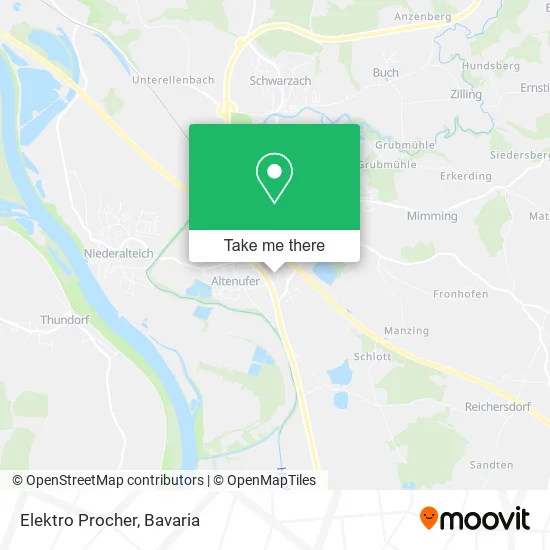 Карта Elektro Procher