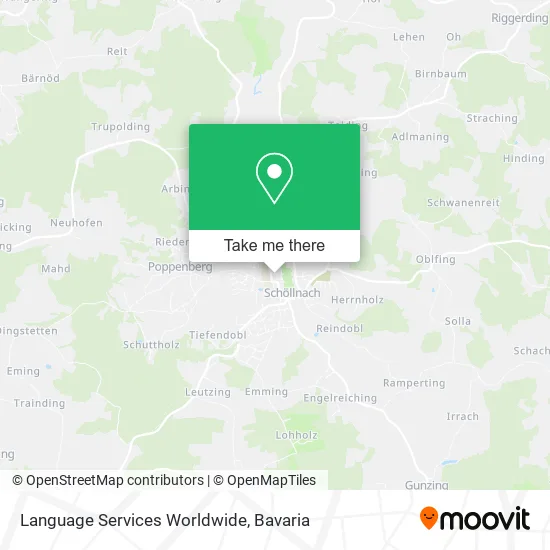Карта Language Services Worldwide