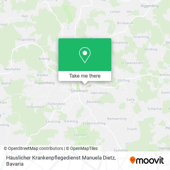 Häuslicher Krankenpflegedienst Manuela Dietz map