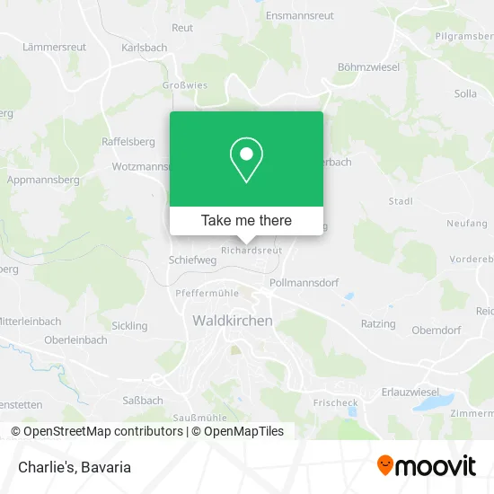 Карта Charlie's