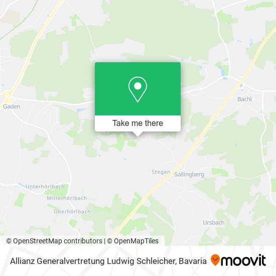 Allianz Generalvertretung Ludwig Schleicher map