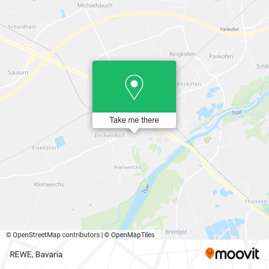 REWE map