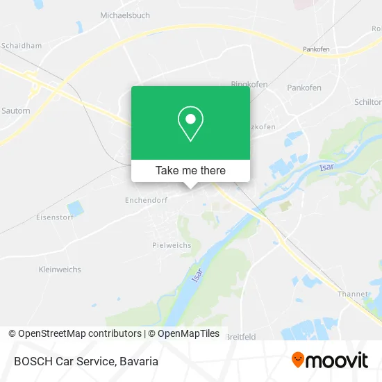 Карта BOSCH Car Service