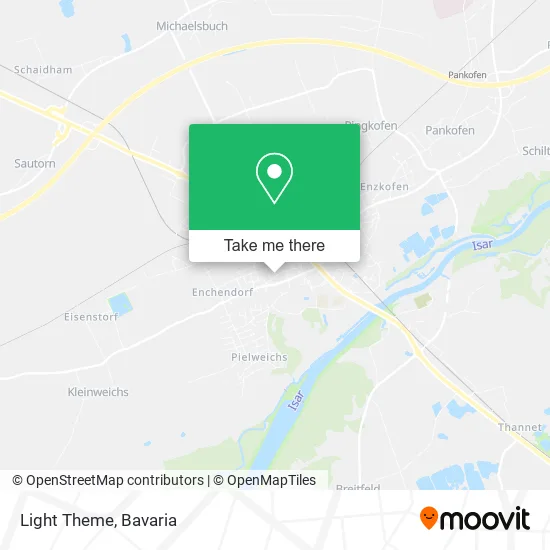 Карта Light Theme