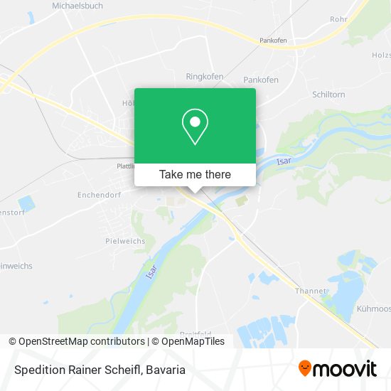 Spedition Rainer Scheifl map