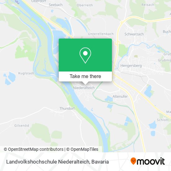 Landvolkshochschule Niederalteich map