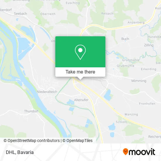 Карта DHL