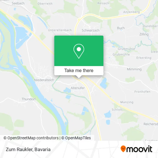 Карта Zum Raukler