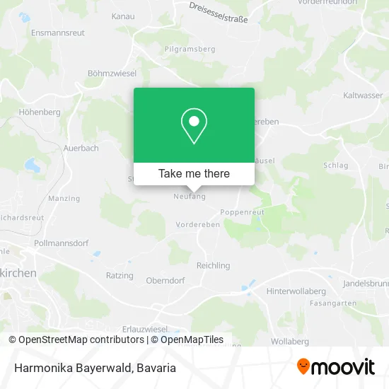 Карта Harmonika Bayerwald