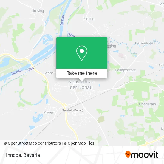 Карта Inncoa