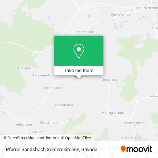 Pfarrei Sandsbach Semerskirchen map