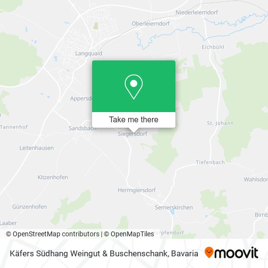 Käfers Südhang Weingut & Buschenschank map