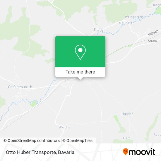 Otto Huber Transporte map