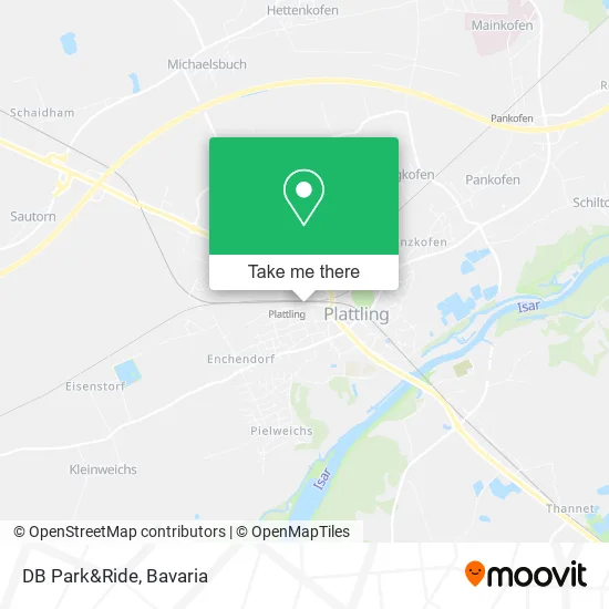Карта DB Park&Ride
