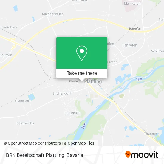 Карта BRK Bereitschaft Plattling