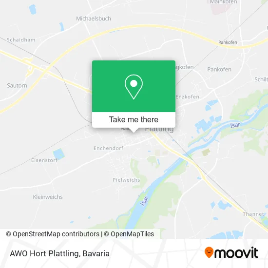 Карта AWO Hort Plattling