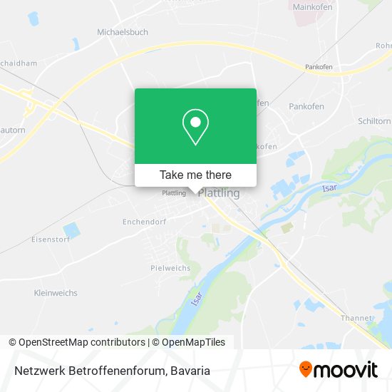 Netzwerk Betroffenenforum map