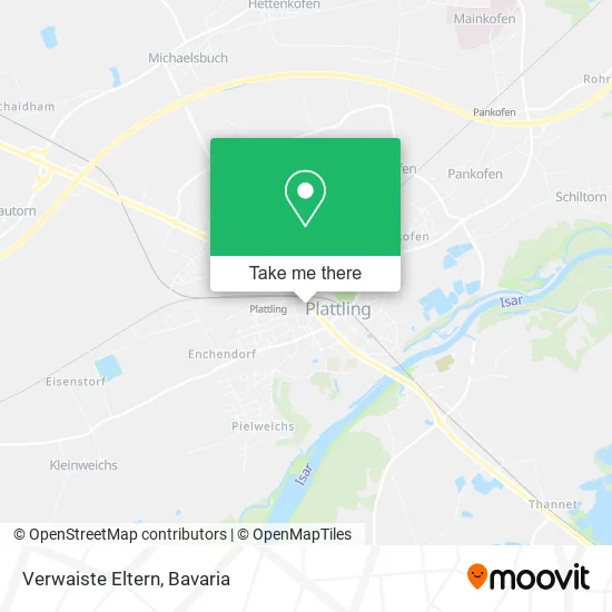 Карта Verwaiste Eltern