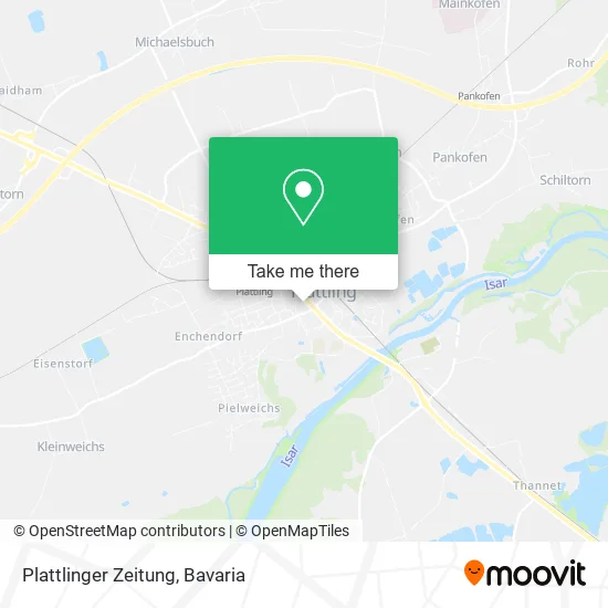 Карта Plattlinger Zeitung