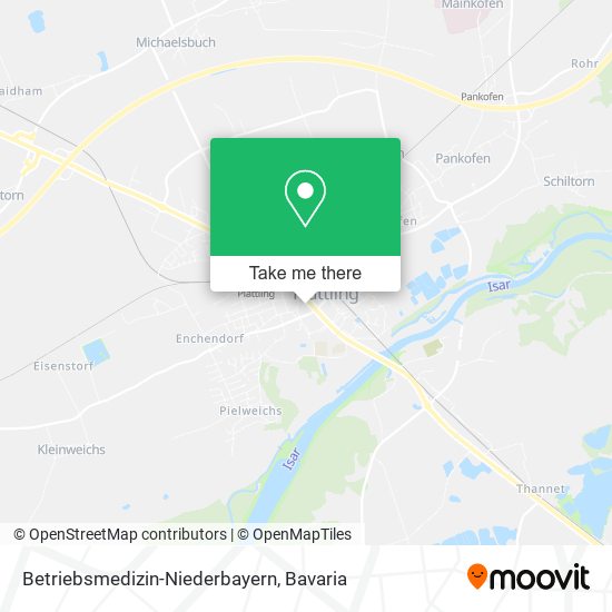 Betriebsmedizin-Niederbayern map