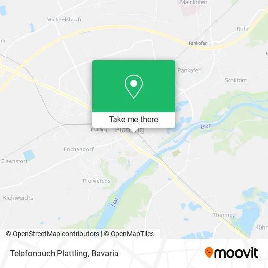 Карта Telefonbuch Plattling