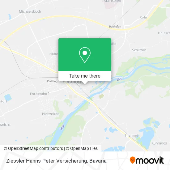 Карта Ziessler Hanns-Peter Versicherung