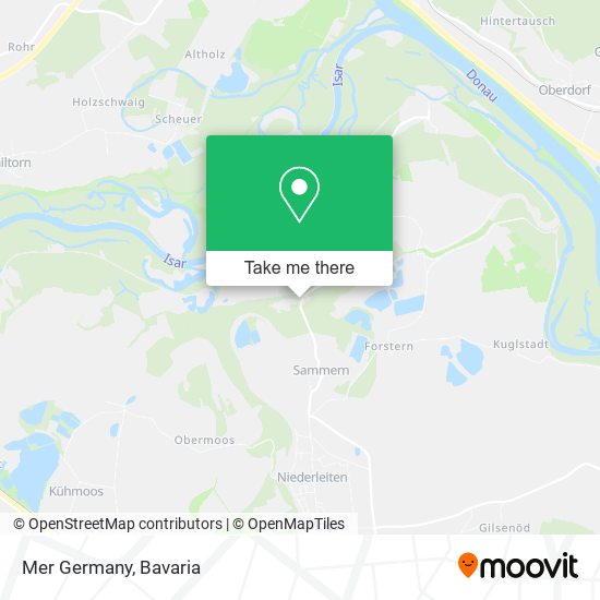 Карта Mer Germany