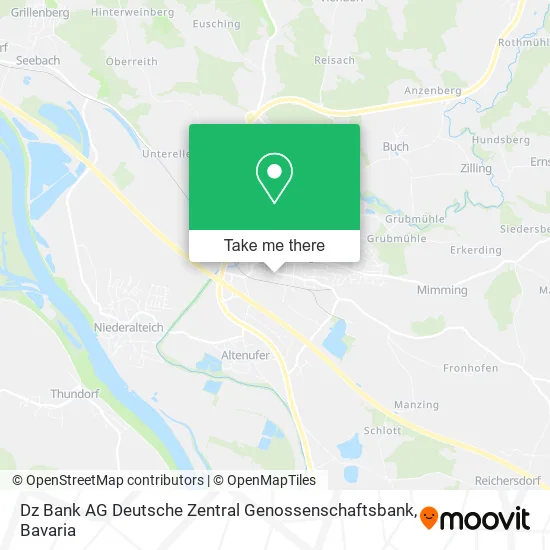 Карта Dz Bank AG Deutsche Zentral Genossenschaftsbank