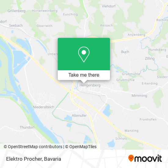 Карта Elektro Procher
