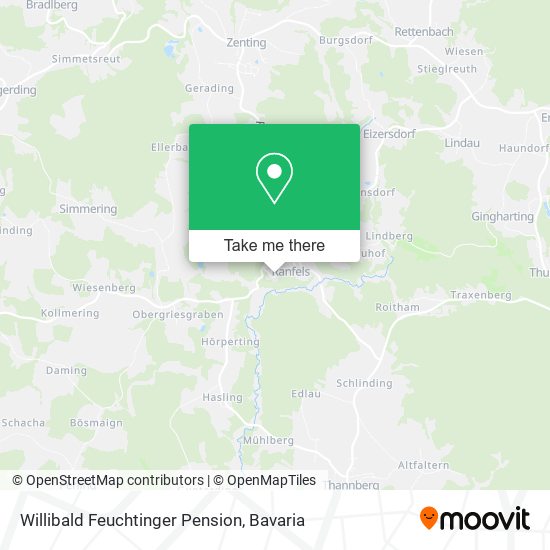 Willibald Feuchtinger Pension map