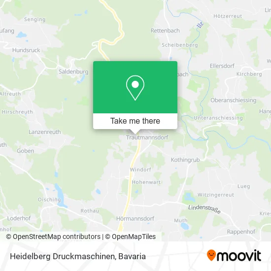 Heidelberg Druckmaschinen map