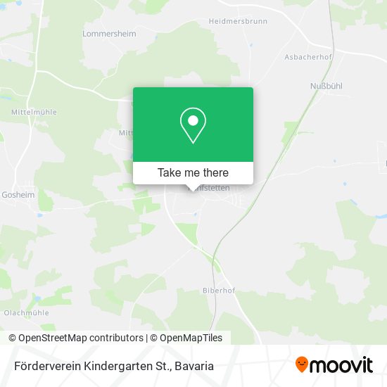 Förderverein Kindergarten St. map