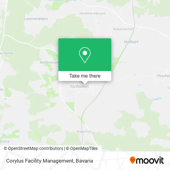 Карта Corylus Facility Management