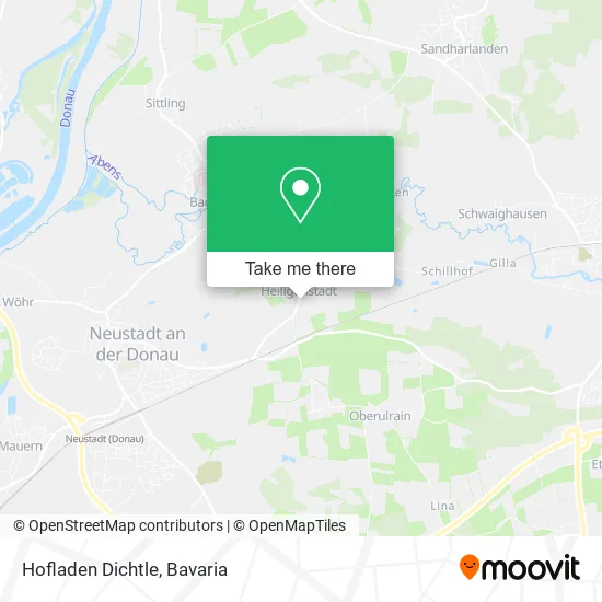 Карта Hofladen Dichtle