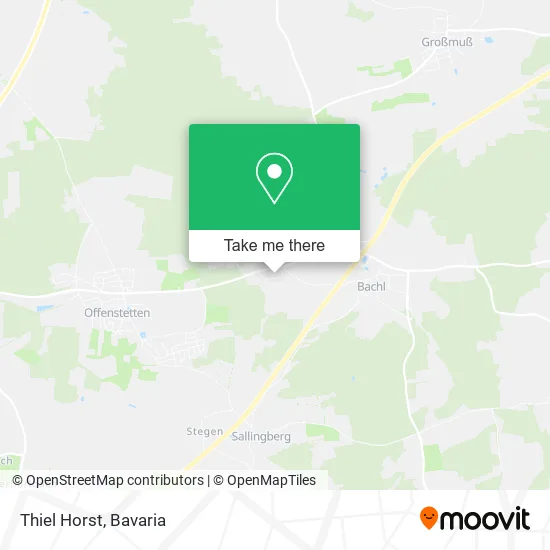 Карта Thiel Horst