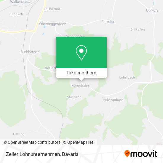 Zeiler Lohnunternehmen map