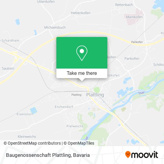 Baugenossenschaft Plattling map