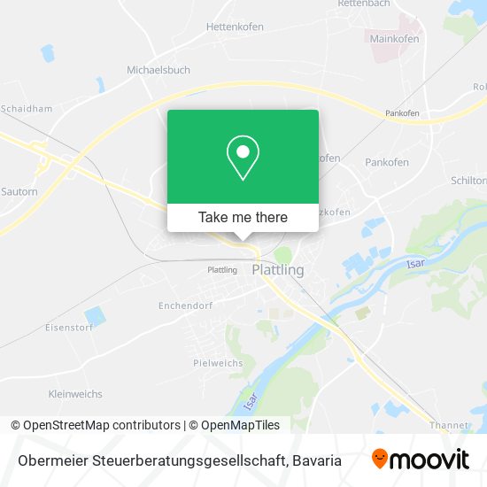 Obermeier Steuerberatungsgesellschaft map
