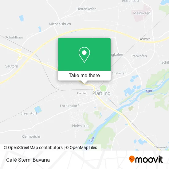 Карта Café Stern