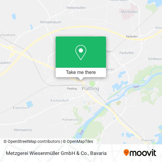 Metzgerei Wiesenmüller GmbH & Co. map