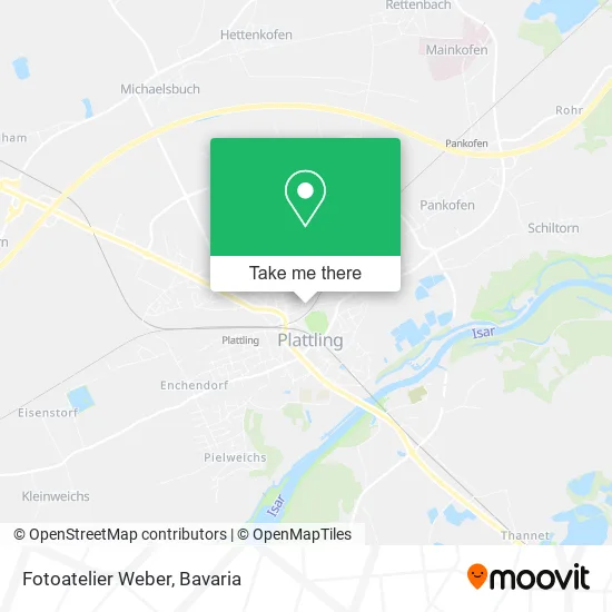 Fotoatelier Weber map