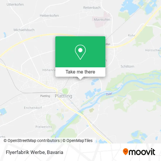 Карта Flyerfabrik Werbe