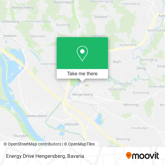 Карта Energy Drive Hengersberg