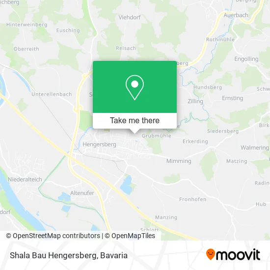 Карта Shala Bau Hengersberg