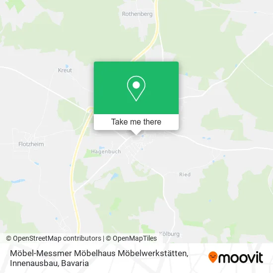 Карта Möbel-Messmer Möbelhaus Möbelwerkstätten, Innenausbau