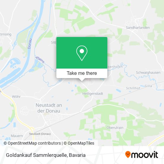 Goldankauf Sammlerquelle map